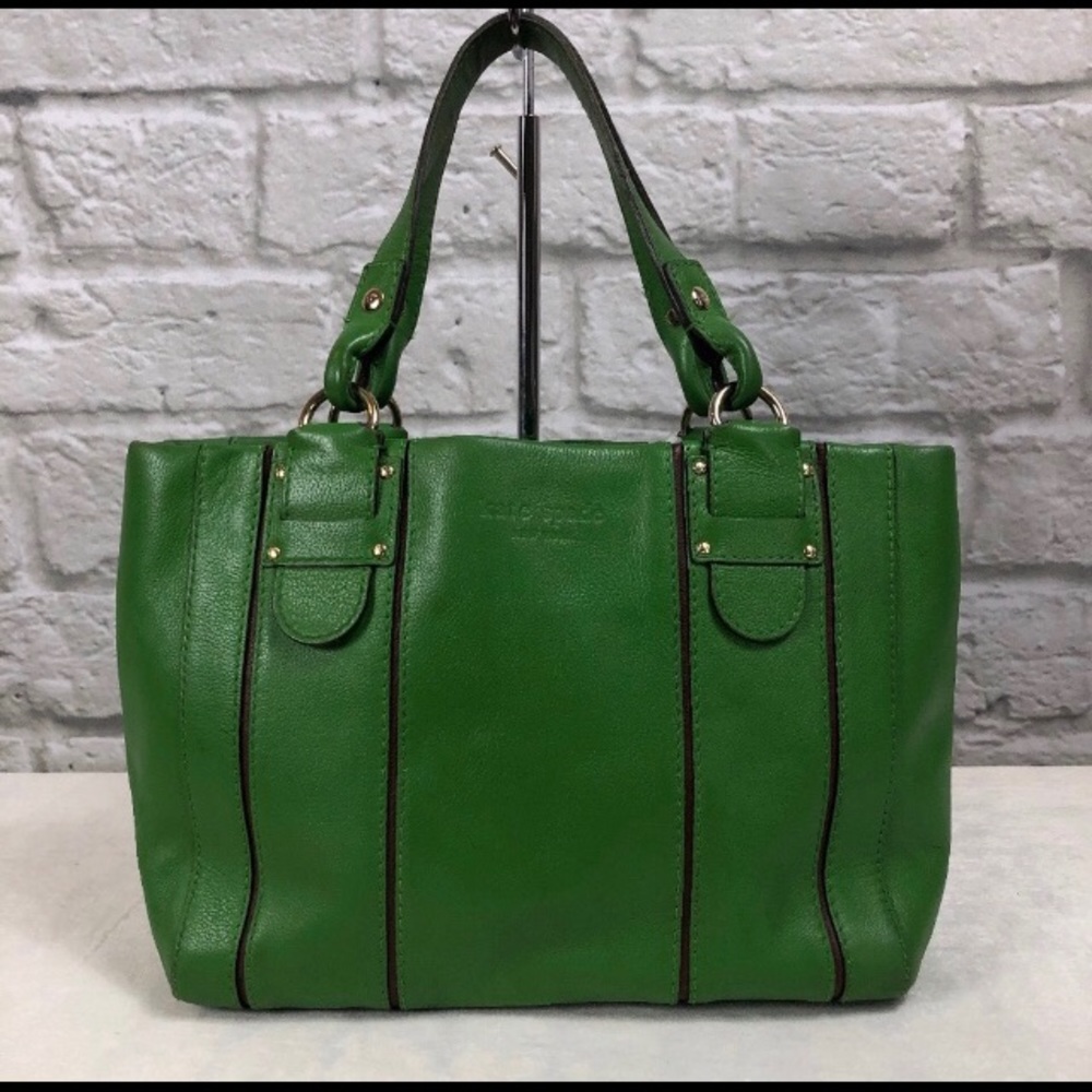 Kate Spade Belle Meade Quinn Emerald Tote 💚